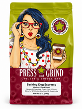 Load image into Gallery viewer, Barking Dog Espresso Blend : 100% Arabica Whole Bean Coffee
