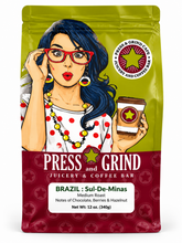 Load image into Gallery viewer, Brazil Sul De Minas : Single Origin Whole Bean Coffee, 100% Arabica Coffee
