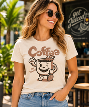 Load image into Gallery viewer, Coffee . . . Oh Yeah !  Vintage Graphic T-Shirt
