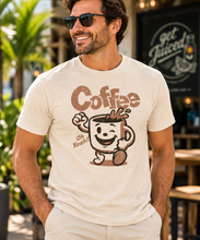 Load image into Gallery viewer, Coffee . . . Oh Yeah !  Vintage Graphic T-Shirt
