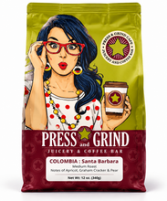 Load image into Gallery viewer, Colombia Santa Barbara : Single Origin Whole Bean Coffee, 100% Arabica Coffee
