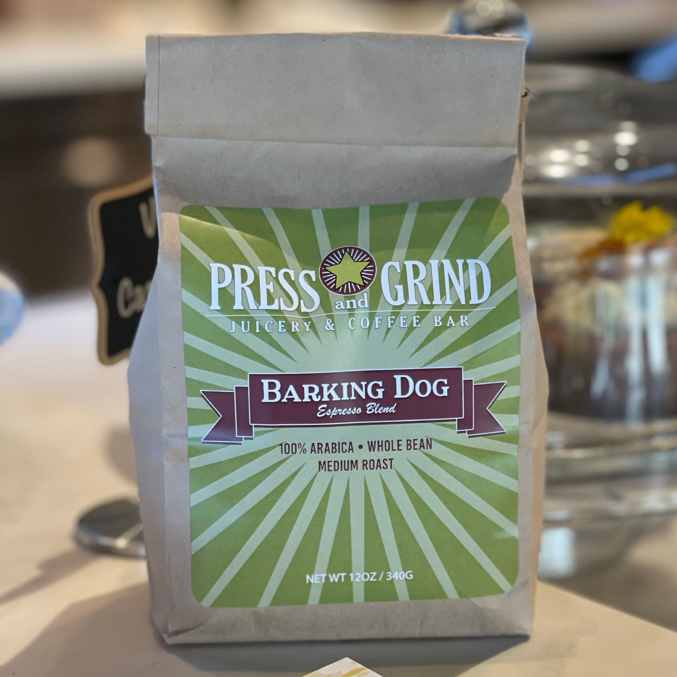 Barking Dog- Espresso Blend – Press and Grind Cafe